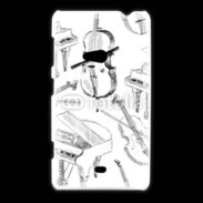 Coque Nokia Lumia 625 Instruments de musique en dessin 90