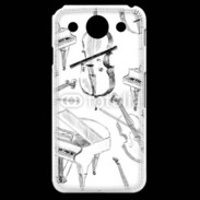 Coque LG G Pro Instruments de musique en dessin 90