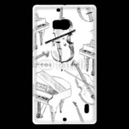 Coque Nokia Lumia 930 Instruments de musique en dessin 90