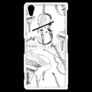 Coque Sony Xperia Z2 Instruments de musique en dessin 90