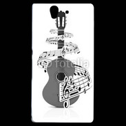 Coque Sony Xperia Z Guitare en dessin 90