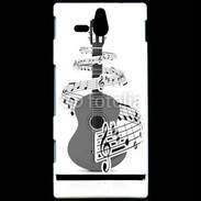 Coque Sony Xperia U Guitare en dessin 90