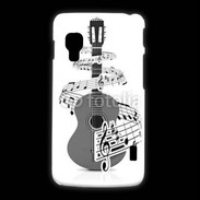 Coque LG L5 2 Guitare en dessin 90