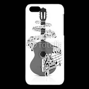 Coque iPhone 5C Guitare en dessin 90