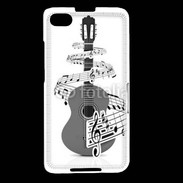Coque Blackberry Z30 Guitare en dessin 90