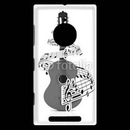 Coque Nokia Lumia 830 Guitare en dessin 90