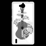 Coque Huawei Ascend G740 Guitare en dessin 90