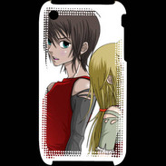 Coque iPhone 3G / 3GS Cute Boy and Girl