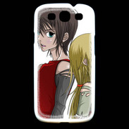 Coque Samsung Galaxy S3 Cute Boy and Girl