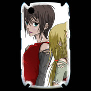Coque Blackberry 8520 Cute Boy and Girl