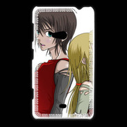 Coque Nokia Lumia 625 Cute Boy and Girl