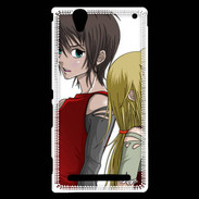 Coque Sony Xperia T2 Ultra Cute Boy and Girl