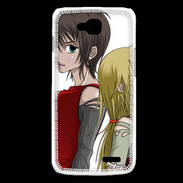 Coque LG L90 Cute Boy and Girl