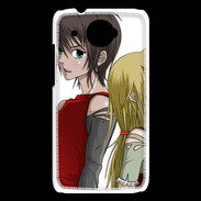 Coque HTC Desire 601 Cute Boy and Girl