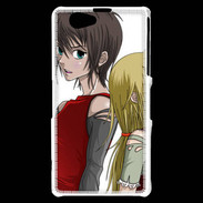 Coque Sony Xperia Z1 Compact Cute Boy and Girl