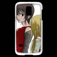 Coque Samsung Galaxy S5 Mini Cute Boy and Girl