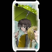 Coque iPhone 3G / 3GS Cute boy and girl 25