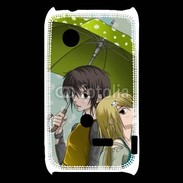 Coque Sony Xperia Typo Cute boy and girl 25