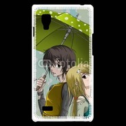 Coque LG Optimus L9 Cute boy and girl 25