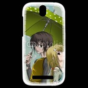 Coque HTC One SV Cute boy and girl 25