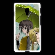 Coque LG L7 2 Cute boy and girl 25