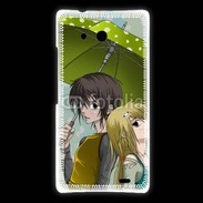 Coque Huawei Ascend Mate Cute boy and girl 25