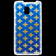 Coque LG P990 Fleurs de Lys