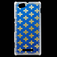 Coque Sony Xperia M Fleurs de Lys