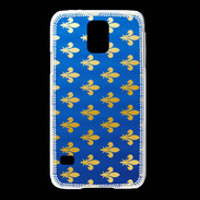 Coque Samsung Galaxy S5 Fleurs de Lys