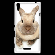 Coque Sony Xperia T3 Portrait de lapin