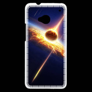 Coque HTC One Explosion d'une météorite