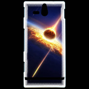 Coque Sony Xperia U Explosion d'une météorite