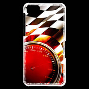 Coque Blackberry Z10 Drapeau à damier de course