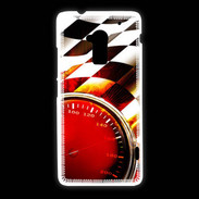 Coque HTC One Max Drapeau à damier de course