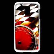 Coque Samsung Galaxy S5 Mini Drapeau à damier de course