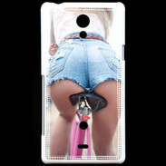 Coque Sony Xperia T Vélo Sexy