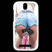 Coque HTC One SV Vélo Sexy