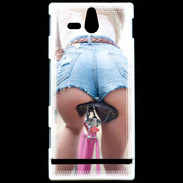 Coque Sony Xperia U Vélo Sexy