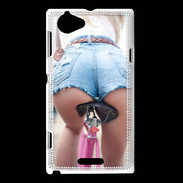 Coque Sony Xperia L Vélo Sexy