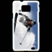 Coque Samsung Galaxy S2 Skieur en montagne