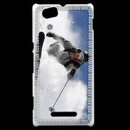 Coque Sony Xperia M Skieur en montagne