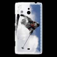 Coque Nokia Lumia 1320 Skieur en montagne