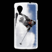 Coque LG Nexus 5 Skieur en montagne