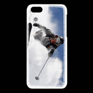 Coque iPhone 5C Skieur en montagne