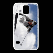 Coque Samsung Galaxy S5 Skieur en montagne