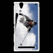 Coque Sony Xperia T2 Ultra Skieur en montagne