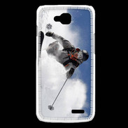 Coque LG L90 Skieur en montagne