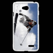 Coque LG L70 Skieur en montagne