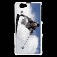 Coque Sony Xperia Z1 Compact Skieur en montagne