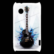 Coque Sony Xperia Typo Illustration de guitare électrique